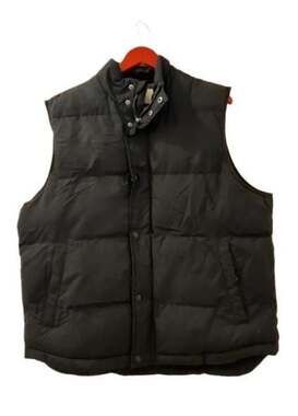 St. John's Bay Puffer Vest Size L Black